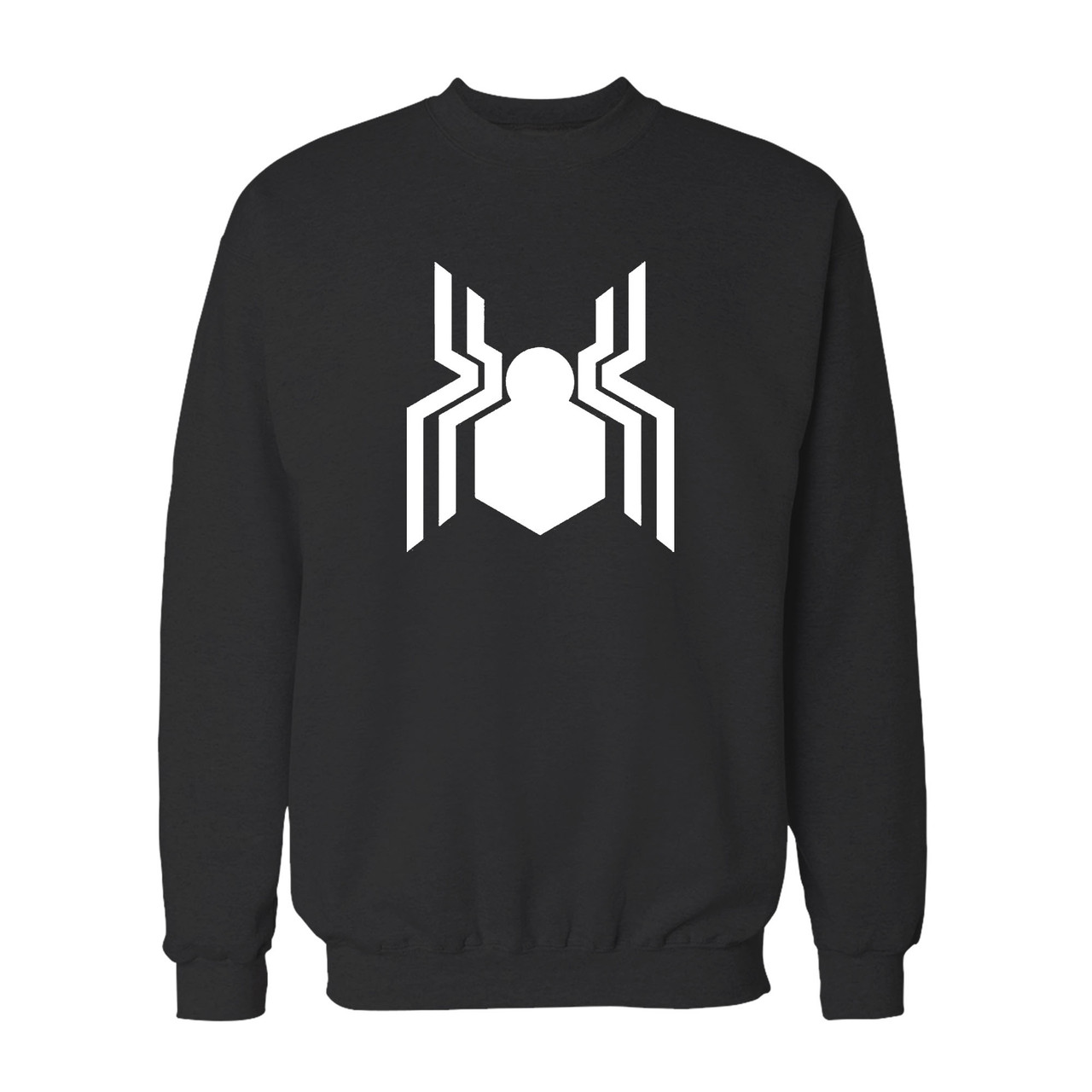 Your spiderman homecoming crewneck sweatshirt just got an update. This super comfortable and lighter weight crewneck will become your favorite go-to sweatshirt. The cozy spandex cuffs and waistband make this pill-resistant sweatshirt a fan favorite.And your group will look and feel their best in this premium ringspun cotton crew.